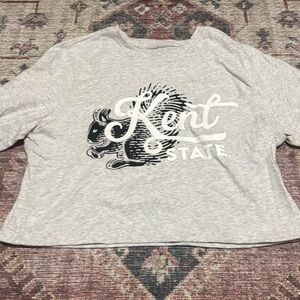 Kent state Cropped T Shirt
